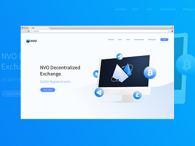 Landing Page Concept design landing page ui web webpage