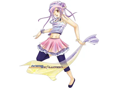 Anime Evolution Mascot Drawing 2d anime art colorful digital drawing illustration mascot painting photoshop wacom