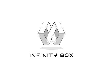 Infinity Box box brand float fun infinite infinity logo mark quick