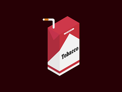 Tobacco juice graphic design illustration juice marlboro tobacco