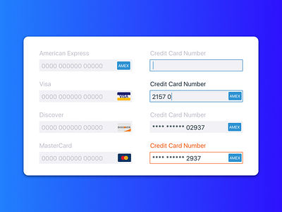 Credit Card Symbol exercise design uxuiproduct