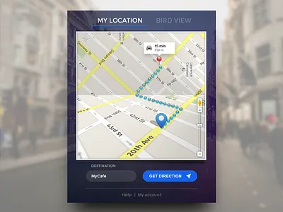 Location Tracker location tracker ui ux