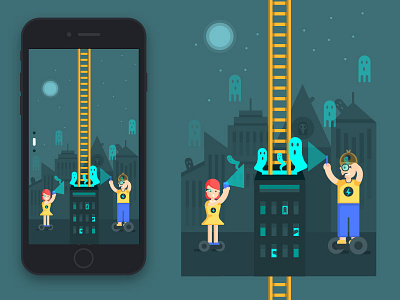 Onboarding Screen adult app ar children game illustration onboarding screen phone scenic spots