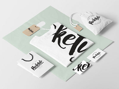 Pocketyle logo mockup t shirt