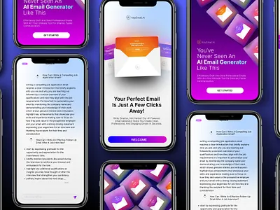 AI Chat App Design ai ai website aiapp app design chatgpt ui ux