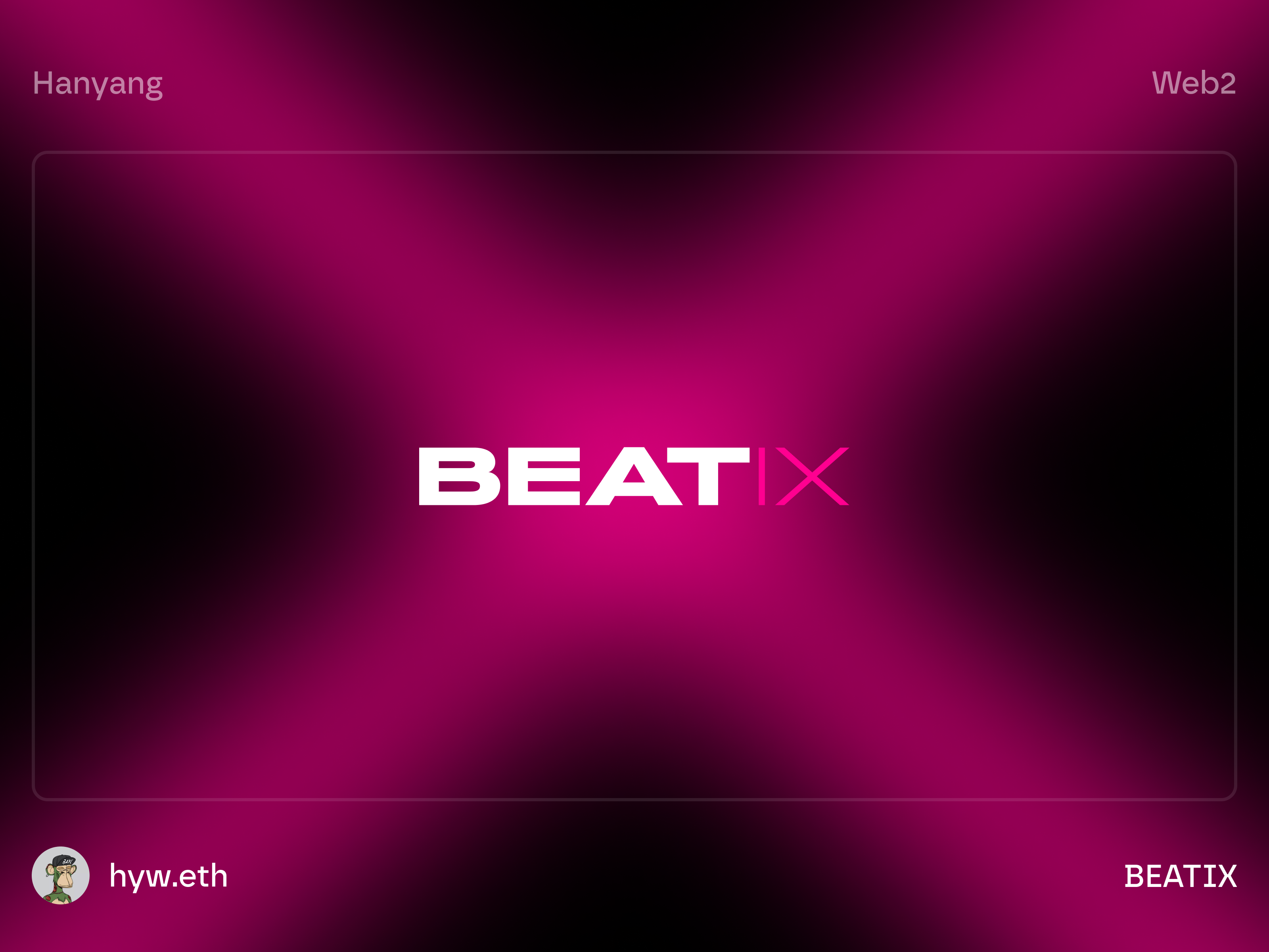 BEATIX - Electronic Music App Brand Logo bitcoin blockchain brand branding btc crypto design illustration logo minimal minimalist music ui ux web3