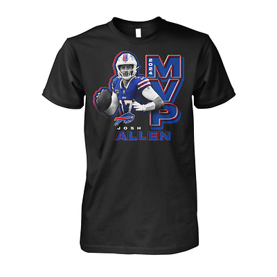 Josh Allen 2024 MVP Shirt design illustration t shirt design