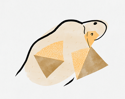 Modern Abstract Duck | Geometric Watercolor Illustration abstractart creativedesign digitalart duckart geometric graphicdesign illustration minimalist moderndesign natureillustration vectorart watercolor