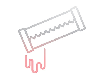 Chewing Gum Icon icon illustration