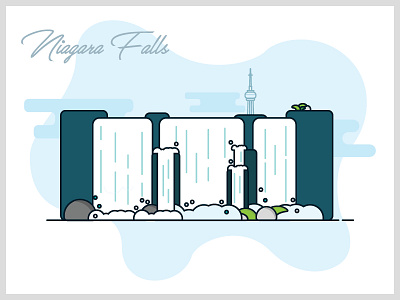 Niagara Falls canada cn niagara playoffs stickermule tower