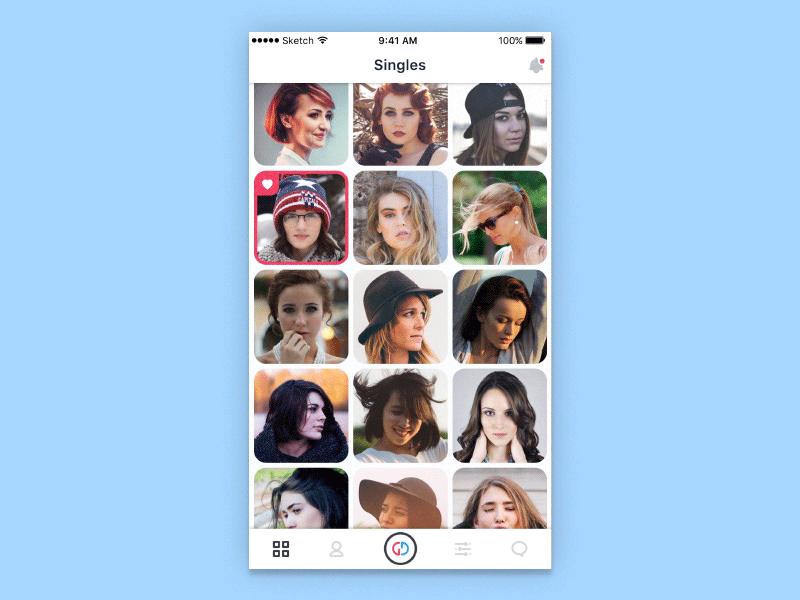 GDate Interaction Animation animation bhatli dating app gdate interaction like rahul