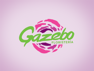 GAZEBO beauty bouquets floriculture florist flower graden paint rose shop