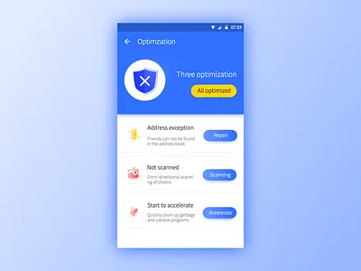 Optimzation accelerate battery blue clean guards mobile photo success up