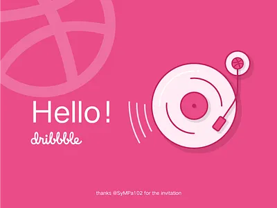 Hello, Dribbble!