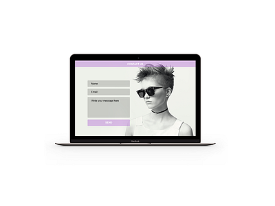 Daily UI Challenge challenge contact daily dailyui design photoshop ui