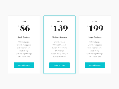 Pricing Plan buy clean plans pricing plan simple ui ux white