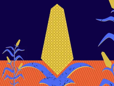 Big-Ass Ear of Corn abstract abstraction after effects corn