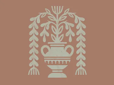 Alt's Vase alts antiques drawing floral illustration lettering painting plants sign painting weddings