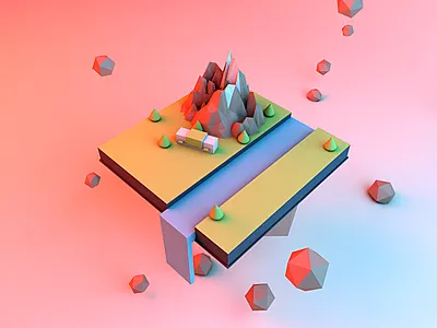 Low Poly Scenery low poly scenery