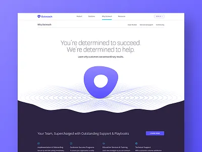Outreach WIP focus lab icon illustration landing page nav signal site website