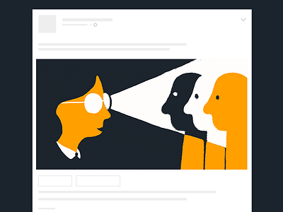 Projecting Diversity business ceo characters diversity editorial female illustration projecting tritone
