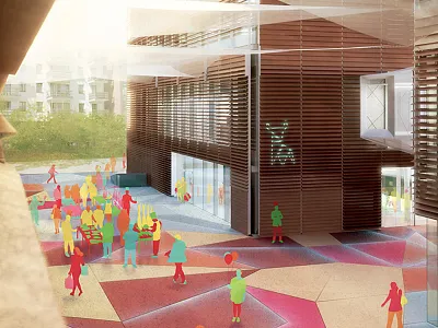 Slaughterhouse archdaily architectural photography architecture art art for sale design illustration maxwell photoshop rendering slaughterhouse visualisation