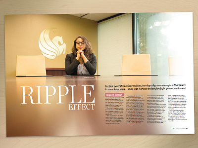 Pegasus Ripple Spread editorial magazine pegasus ucf