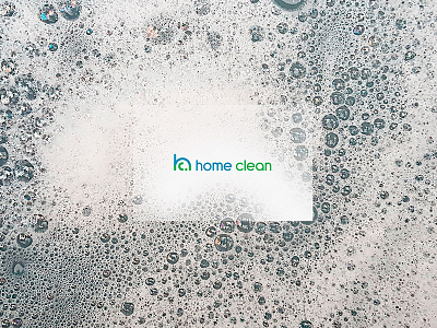 Home Clean - Business cards clean home home clean house clean logo logotype services