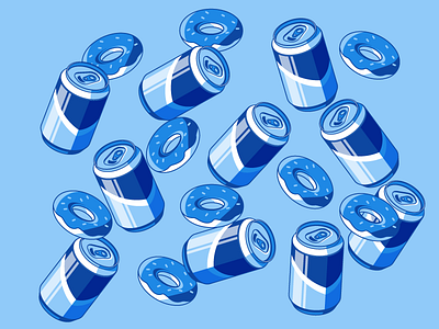 Cans & donuts can donut
