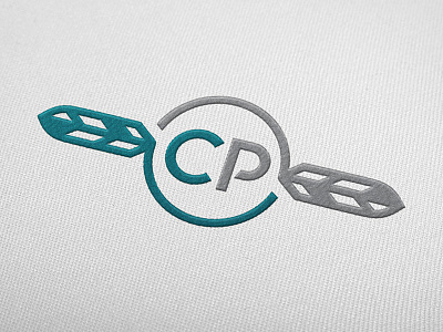 CP Services aboriginal cp design embroidery feather geometric graphic indian initial logo monogram simple