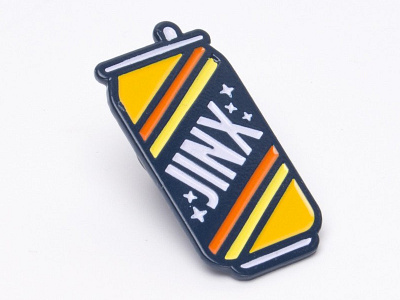 Jinx! You Owe Me a Soda! enamel pins jinx just rewind it online pins retro soda store vintage