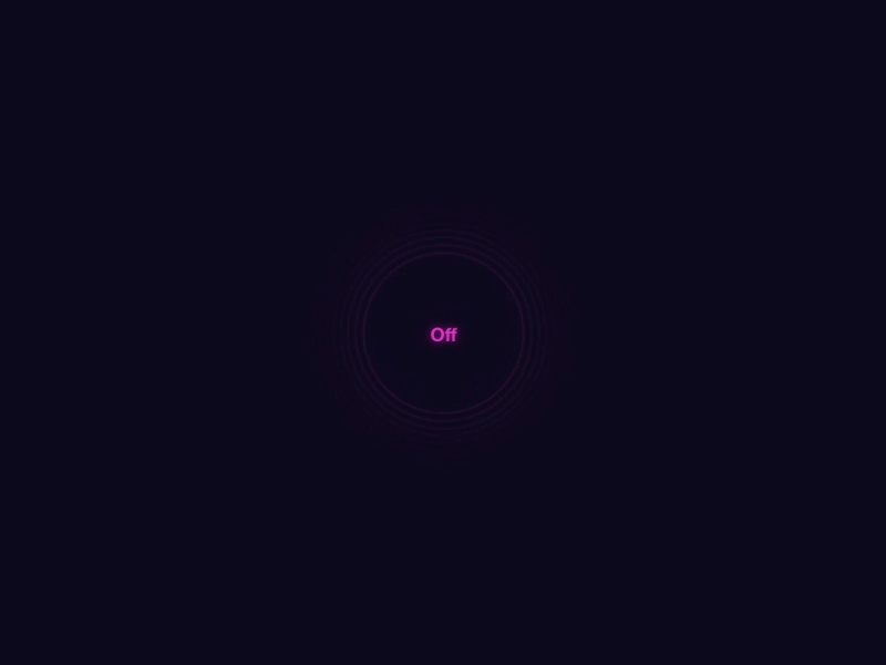 Daily UI #015 - On/Off Switch 015 app daily ui looper music off on principle sound switch