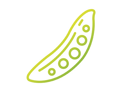 Pea Icon icon illustration