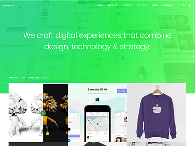 Website Skowish app brands concept design dribbble best shot interaction presentation screen ui ux webdesign wireframe