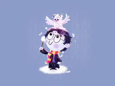 Harry Potter harry potter hedwig hogwarts owl wand wizard