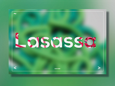 Lasassa Fashion Label Concept fashion label concept logo ui