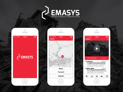 EMASYS art design emasys health logo medical new ui ux