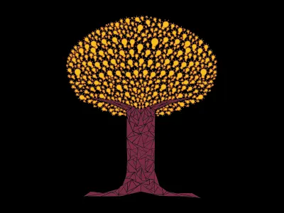 Tree of Light illumination illustration innovation