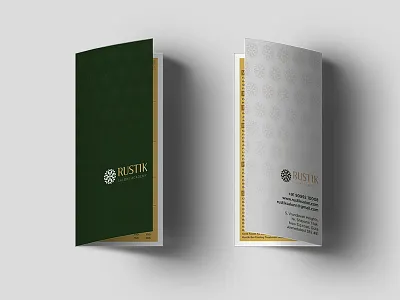 RUSTIK SALON BROCHURE salon womens