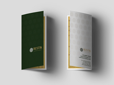 RUSTIK SALON BROCHURE salon womens