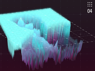 Sk4D:// Phaze - Self Portrait 3d abstract art displacer generative ghost glitch grid spectrum