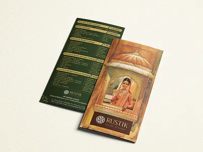 RUSTIK SALON BRIDAL BROCHURE salon womens