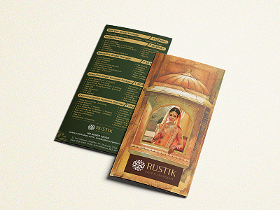 RUSTIK SALON BRIDAL BROCHURE salon womens