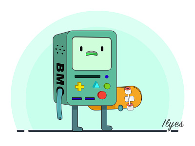 BMO illustration sketch vector
