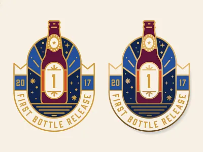 First Bottle Release barrel beer lapel made in america south usa