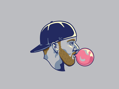 GordoNation Bubblegum alex gordon baseball bubble gum gordo gordonation kc royals