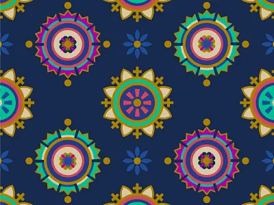 Serbian patterns design fabric flower girl mosaic oplenac pattern repeat serbian woman