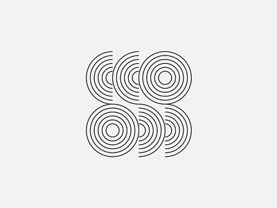 S is for Space branding geometric geometry identity line logo logotype minimal minimalism monogram s space