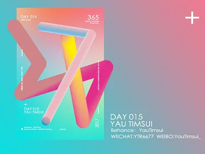 15天，ps与ai相结合。很棒！明天会做的更好！ 平面设计 平面设计， 海报 色彩