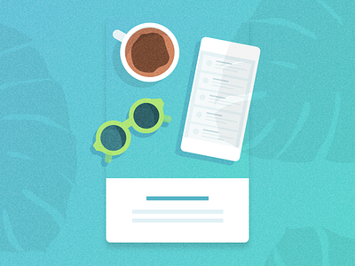 Vacation Onboarding android app coffee illustration ios onboarding ui ux